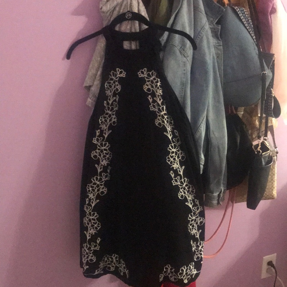 Lulus black and white dress